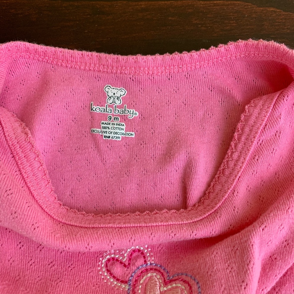 Koala Kids Carter's Baby Girl One Piece Bodysuits Bundle Size 9 Months - Picture 2 of 7
